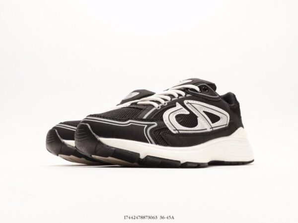 Dior B30 Black/White Mesh - Image 2