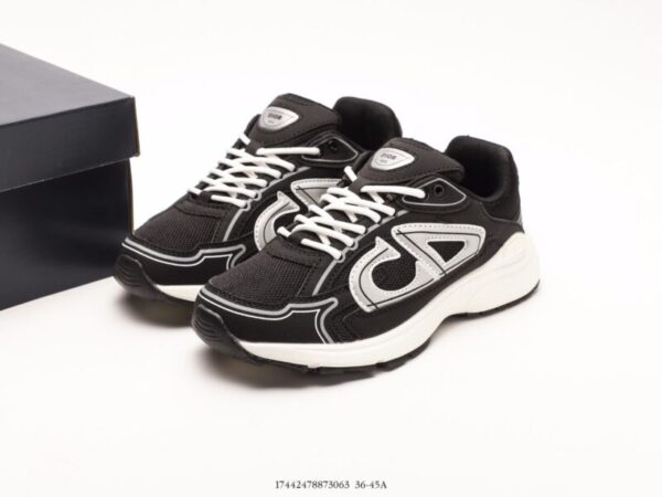 Dior B30 Black/White Mesh - Image 9
