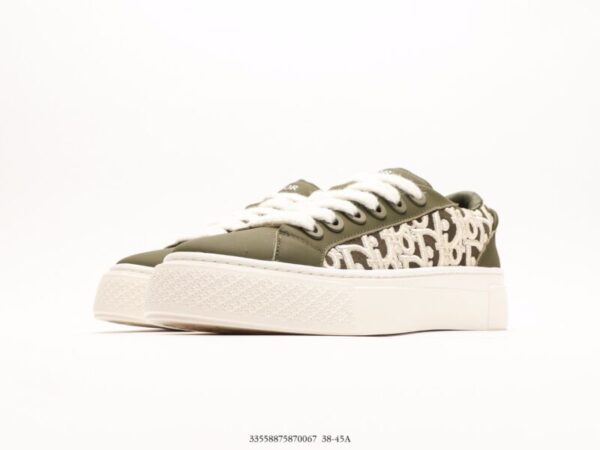 Dior B33 Khaki Smooth Calfskin - Image 6