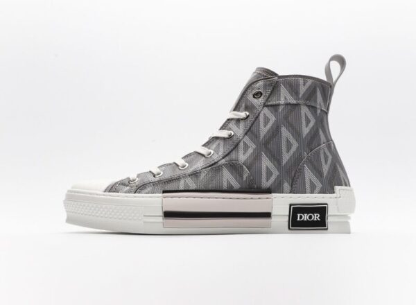 Dior B23 High Tops Grey Diamond