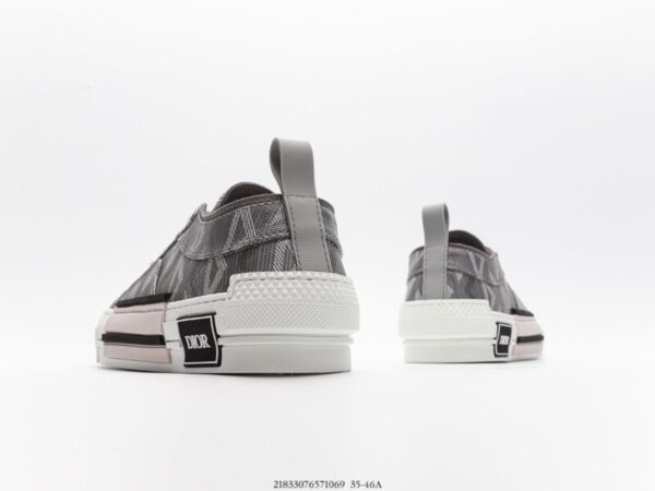 Dior B23 Low Tops Grey Diamond - Image 6