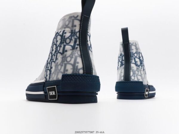 Dior B23 High Tops Oblique Blue - Image 6