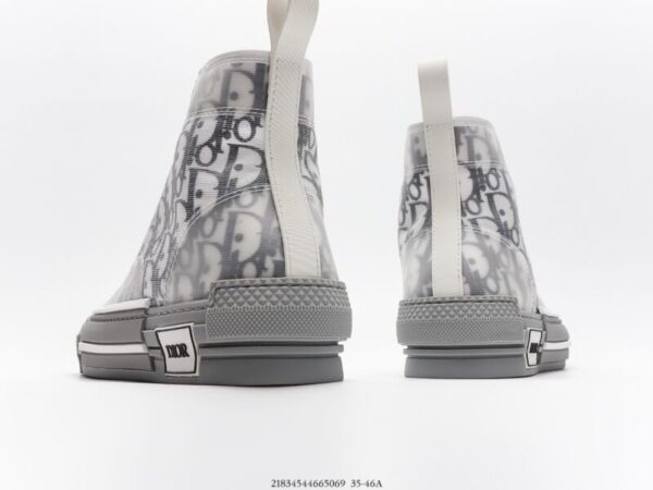 Dior B23 High Top Oblique White/Navy Blue - Image 6