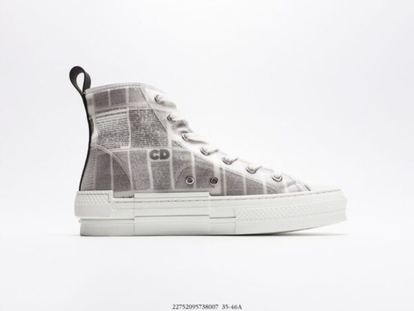 Dior B23 High Top Daniel Arsham Newspaper - Image 2