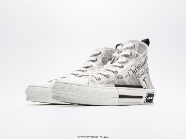 Dior B23 High Top Daniel Arsham Newspaper - Image 5