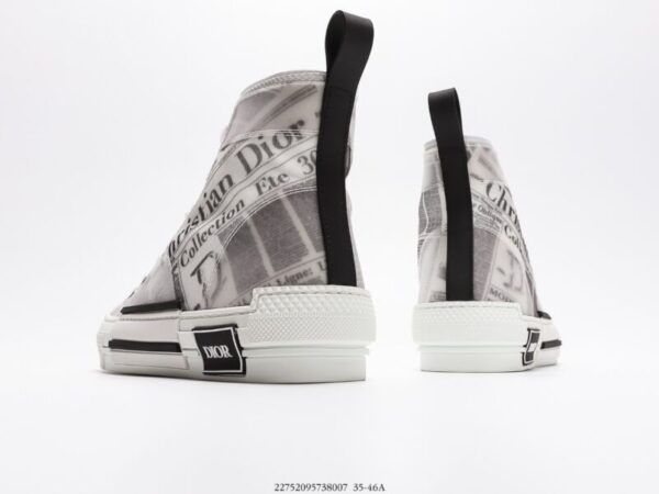 Dior B23 High Top Daniel Arsham Newspaper - Image 6