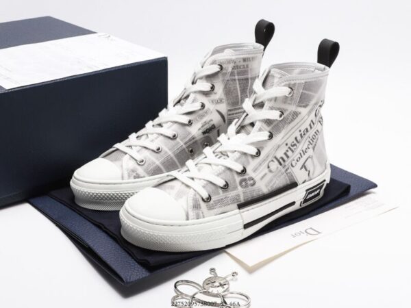 Dior B23 High Top Daniel Arsham Newspaper - Image 7