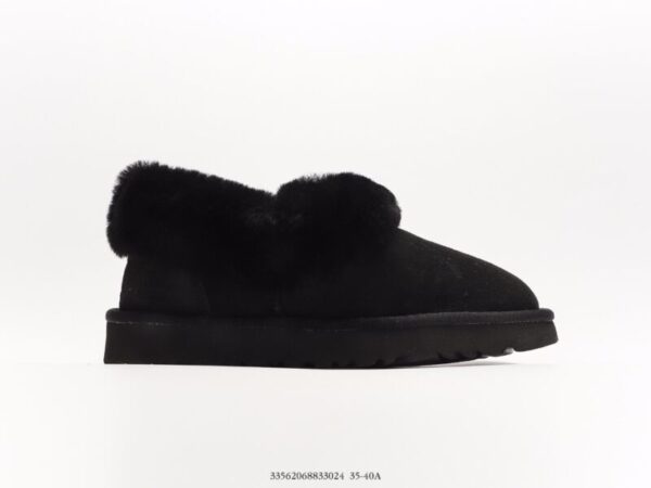 UGG® Classic Ultra Mini Fluff (Wmns) Black - Image 2