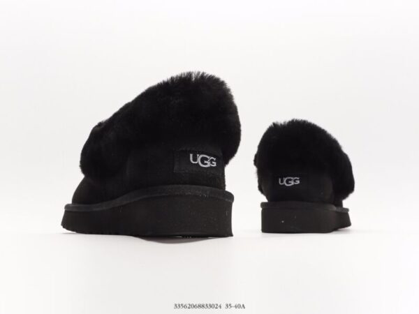 UGG® Classic Ultra Mini Fluff (Wmns) Black - Image 5