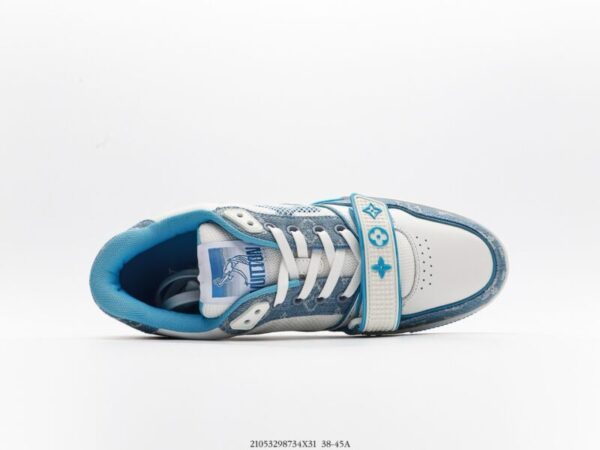 Louis Vuitton Trainer Monogram Denim - Image 3