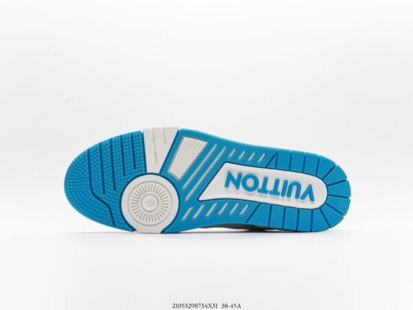 Louis Vuitton Trainer Monogram Denim - Image 4