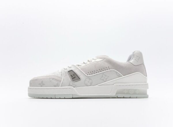 Louis Vuitton Suede Monogram White