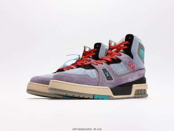 Louis Vuitton Trainer Boot High Multicolor - Image 5