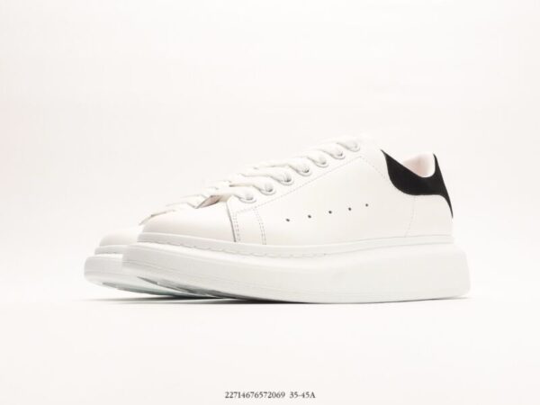 Alexander McQueen Oversized Ivory Black Leather - Image 5