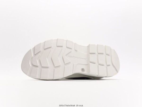 Alexander McQueen Tread Slick Low Lace Up Graffiti White/Black - Image 6