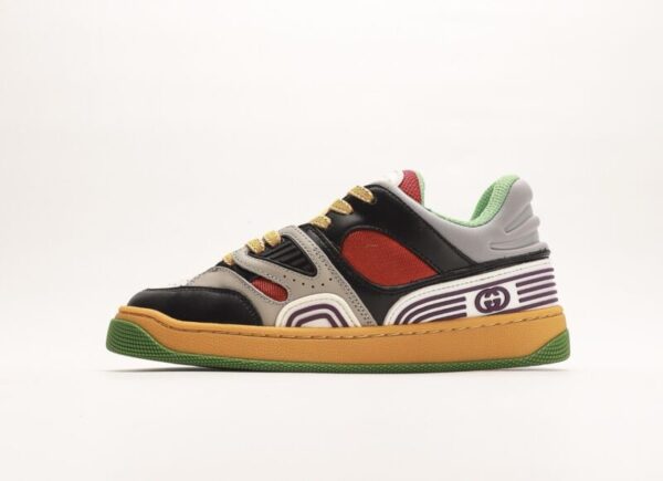 Gucci Basket Low Top Demetra Black/Red/Green