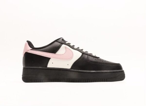 Nike Air Force 1 Black/Pink/White - Image 2