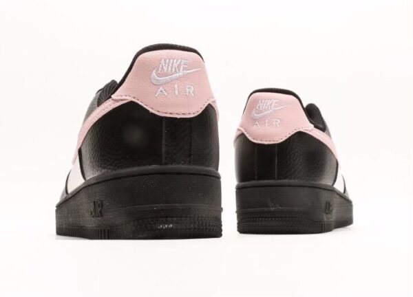 Nike Air Force 1 Black/Pink/White - Image 6
