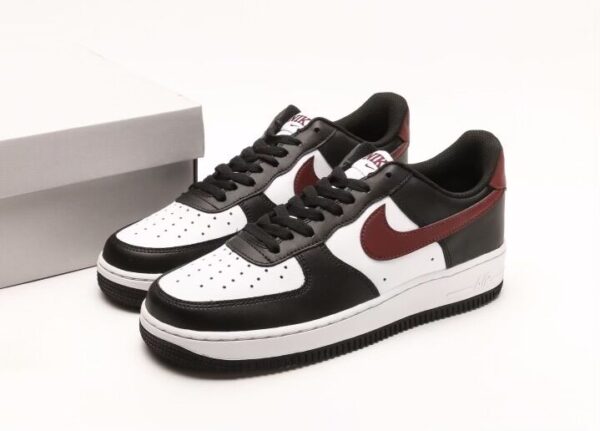 Nike Air Force 1 GS AF1 Black/Red - Image 8